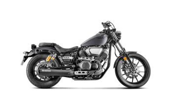 Akrapovic Slip-On Line RVS Einddemper met E-keur Yamaha XV950 / R / Racer 2017 - 2020