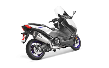 Akrapovic Racing Line Titanium Volledig Uitlaat Systeem met E-keur Yamaha TMAX 530 2017 - 2019