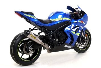 Arrow X-Kone RVS Einddemper met E-keur Suzuki GSX-R 1000 2017 - 2020