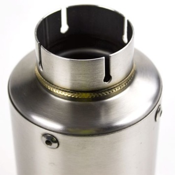 Lextek CP1 RVS Slip-on Universeel 51mm