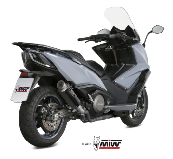 Mivv GP Pro Carbon Slip-on Einddemper met E-keur Kymco AK550 2017 > 2020