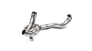 Akrapovic Titanium Voorbochten Ducati Multistrada 1260 /  S 2018 > 2020