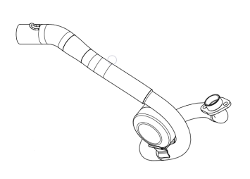 Akrapovic RVS Voorbochten Honda Monkey 2019 > 2025