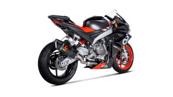 Akrapovic Racing Line Carbon Compleet Uitlaatsysteem zonder E-keur Aprilia RS 660 2021 > 2024