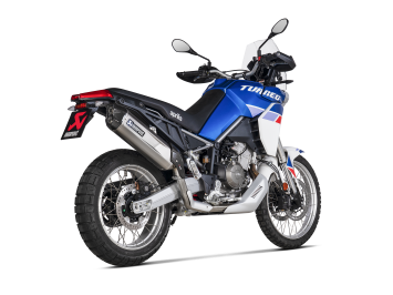 Akrapovic Slip-On Line Titanium Einddemper met E-keur Aprilia Tuareg 660 2022 > 2024