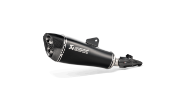 Akrapovic Slip-on Line Titanium Black Einddemper met E-keur BMW R 1250 R 2019 > 2023