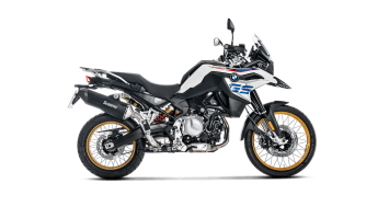 Akrapovic Slip-on Line Titanium Black Einddemper met E-keur BMW F850GS / Adventure 2018 > 2023