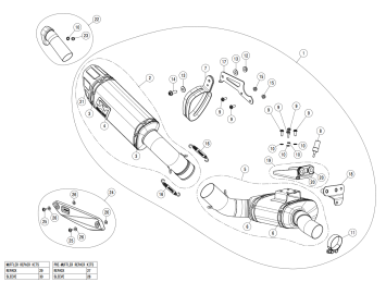 Akrapovic Slip-on Line Carbon Einddemper zonder E-keur BMW F900R 2020 > 2025
