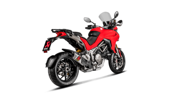 Akrapovic Slip-on Line Titanium Einddemper met E-keur Ducati Multistrada 1260 / S 2018 > 2020