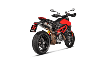 Akrapovic Slip-on Line Titanium dubbele Einddemper (R+L) Set met E-keur Ducati Hypermotard 950 / SP 2019 > 2024