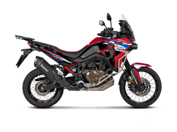 Akrapovic Slip-on Line Titanium Black Einddemper met E-keur Honda CRF 1100 L / Adventure Sports 2024 - 2025