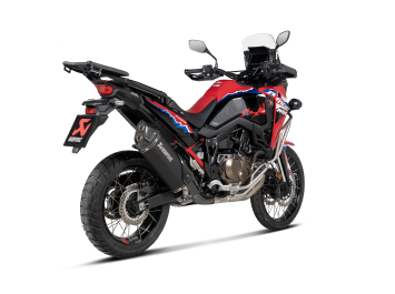 Akrapovic Slip-on Line Titanium Black Einddemper met E-keur Honda CRF 1100 L / Adventure Sports 2024 - 2025