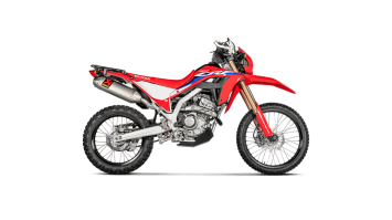 Akrapovic Slip-on Line Titanium Einddemper zonder E-keur Honda CRF 300 L / Rally 2021 - 2024