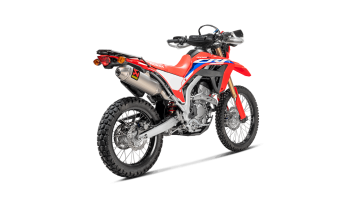Akrapovic Slip-on Line Titanium Einddemper zonder E-keur Honda CRF 300 L / Rally 2021 - 2024