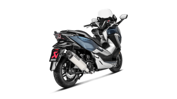 Akrapovic Slip-on Line RVS Einddemper met E-keur Honda Forza 300 2018 > 2020