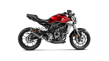 Akrapovic Slip-on Line Carbon Einddemper zonder E-keur Honda CB 300 R 2018 > 2020