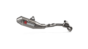 Akrapovic Evolution Line Titanium Volledig Uitlaatsysteem zonder E-keur Honda CRF 450 R / RX 2021 - 2024