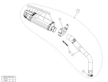 Akrapovic Slip-on Line Titanium Einddemper met E-keur Honda CBR 600 RR 2013 - 2025