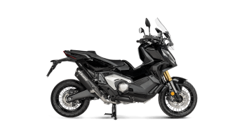 Akrapovic Slip-On Line Titanium Black Einddemper met E-keur Honda X-ADV 2017 > 2023