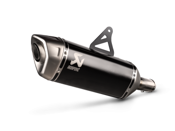 Akrapovic Slip-on Line Titanium Black Einddemper met E-keur Honda XL 750 Transalp 2023 - 2025