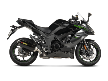 Akrapovic Slip-on Line Carbon Einddemper met E-keur Kawasaki Ninja 1100 SX 2025
