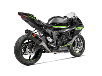Akrapovic Racing Line Carbon Compleet Uitlaatsysteem zonder E-keur Kawasaki Ninja ZX-6R 2023 - 2025