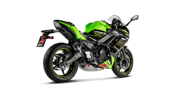 Akrapovic Racing Line Titanium Volledig Uitlaatsysteem met E-keur Kawasaki Z 650 2017 > 2020