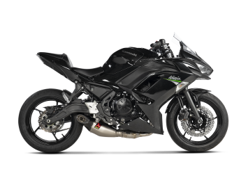 Akrapovic Racing Line Titanium Volledig Uitlaatsysteem met E-keur Kawasaki Ninja 650 2024 - 2025
