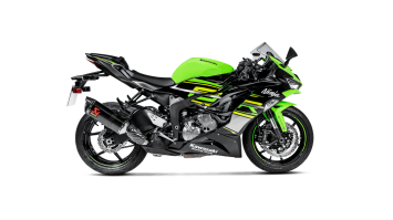 Akrapovic Slip-on Line Carbon Einddemper met E-keur Kawasaki ZX6-R / 636 2009 > 2025