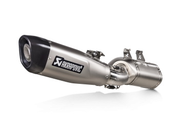 Akrapovic Slip-on Line Titanium Einddemper met E-keur Kawasaki Z 650 RS 2022 - 2024