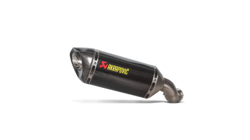 Akrapovic Slip-On Line Carbon Einddemper met E-keur Kawasaki Z900 2020 > 2024