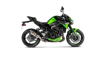 Akrapovic Slip-On Line Titanium Einddemper met E-keur Kawasaki Z900 2020 - 2024