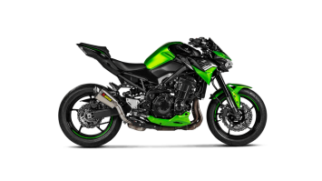 Akrapovic Slip-On Line Titanium Einddemper zonder E-keur Kawasaki Z900 2020 > 2024