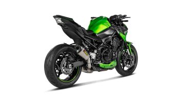 Akrapovic Slip-On Line Titanium Einddemper zonder E-keur Kawasaki Z900 2020 > 2024