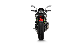 Akrapovic Slip-On Line Titanium Einddemper met E-keur Kawasaki Z900 A2 Model 2018 > 2023