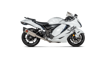 Akrapovic Racing Line Titanium Volledig Uitlaatsysteem zonder E-keur Suzuki GSX-1300R Hayabusa 2021 - 2024