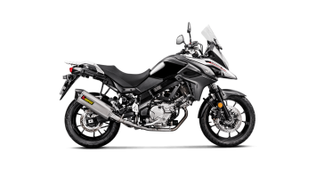 Akrapovic Racing Line Titanium Einddemper zonder E-keur Suzuki V-Strom 650 2017 > 2024