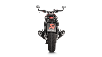 Akrapovic Slip-on Line Titanium Black Einddemper Set met E-keur Triumph Thruxton 1200 / R / RS 2016 - 2020