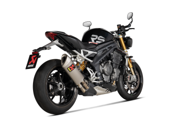 Akrapovic Slip-on Line Titanium Einddemper met E-keur Triumph Speed Triple 1200 RS / RR 2021 - 2024
