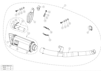 Akrapovic Slip-on Line Carbon Einddemper zonder E-keur Triumph Street Triple 765 S / R / RS  2017 > 2019