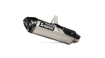 Akrapovic Slip-on Line Titanium Einddemper met E-keur Triumph Tiger 900 2020 - 2024