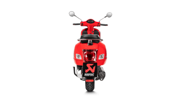 Akrapovic Slip-on Line RVS Einddemper met E-keur Vespa GTS Super 125 / Sport / Tech 2009 > 2016