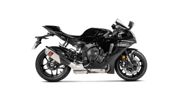 Akrapovic Slip-on Line Titanium Einddemper met E-keur Yamaha YZF-R1 2015 > 2025