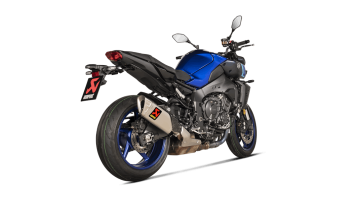 Akrapovic Slip-on Line Titanium Einddemper met E-keur Yamaha MT-10 2022 - 2024