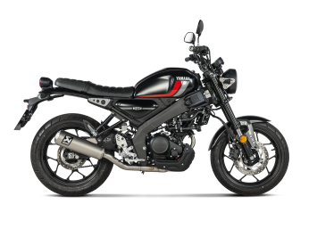 Akrapovic Racing Line Titanium volledig uitlaatsysteem met E-keur Yamaha XSR 125 / Legacy 2021 - 2024