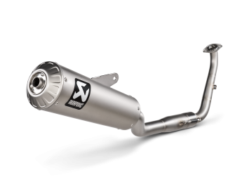 Akrapovic Racing Line Titanium volledig uitlaatsysteem met E-keur Yamaha XSR 125 / Legacy 2021 - 2024