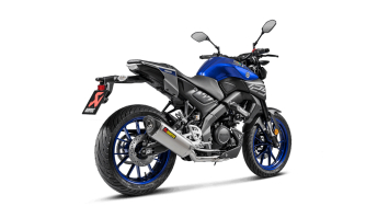 Akrapovic Racing Line Titanium Volledig Uitlaatsysteem met E-keur Yamaha MT-125 2020
