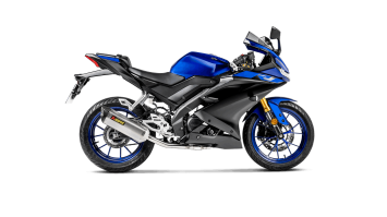 Akrapovic Racing Line Titanium Volledig Uitlaatsysteem met E-keur Yamaha YZF-125R 2019 > 2020