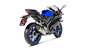 Akrapovic Racing Line Titanium Volledig Uitlaatsysteem met E-keur Yamaha YZF-125R 2019 > 2020