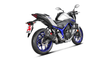 Akrapovic Slip-On Line Carbon Einddemper met E-keur Yamaha MT-03 2016 > 2021